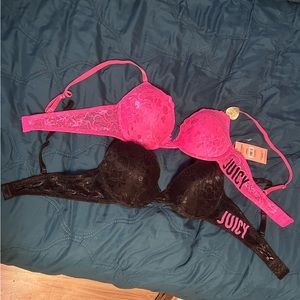 Jiucy Couture bras intimates 36B underwire
